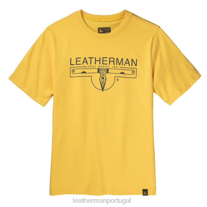 vestuário Leatherman Camiseta de manga curta com logo de 1983 amarelo 8HHD99 - Image 1
