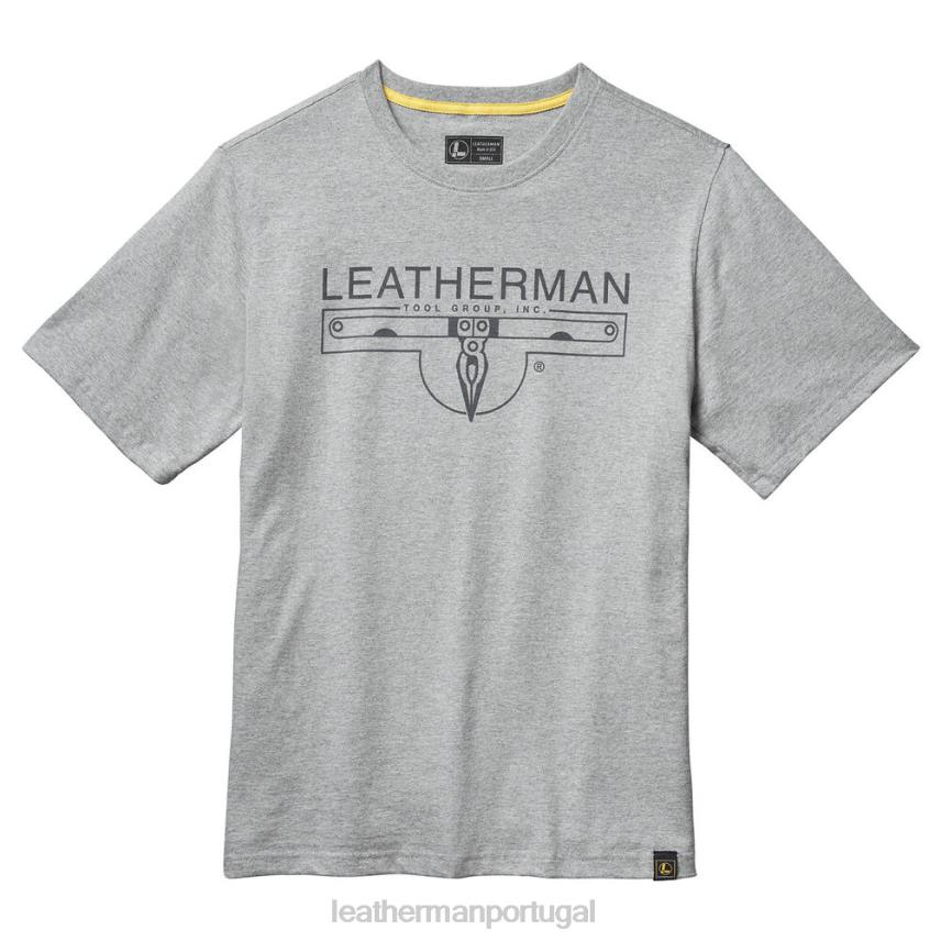 vestuário Leatherman Camiseta de manga curta com logo de 1983 cinza 8HHD101 - Image 1