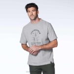 vestuário Leatherman camiseta de manga curta herança pst cinza 8HHD98 - Image 7