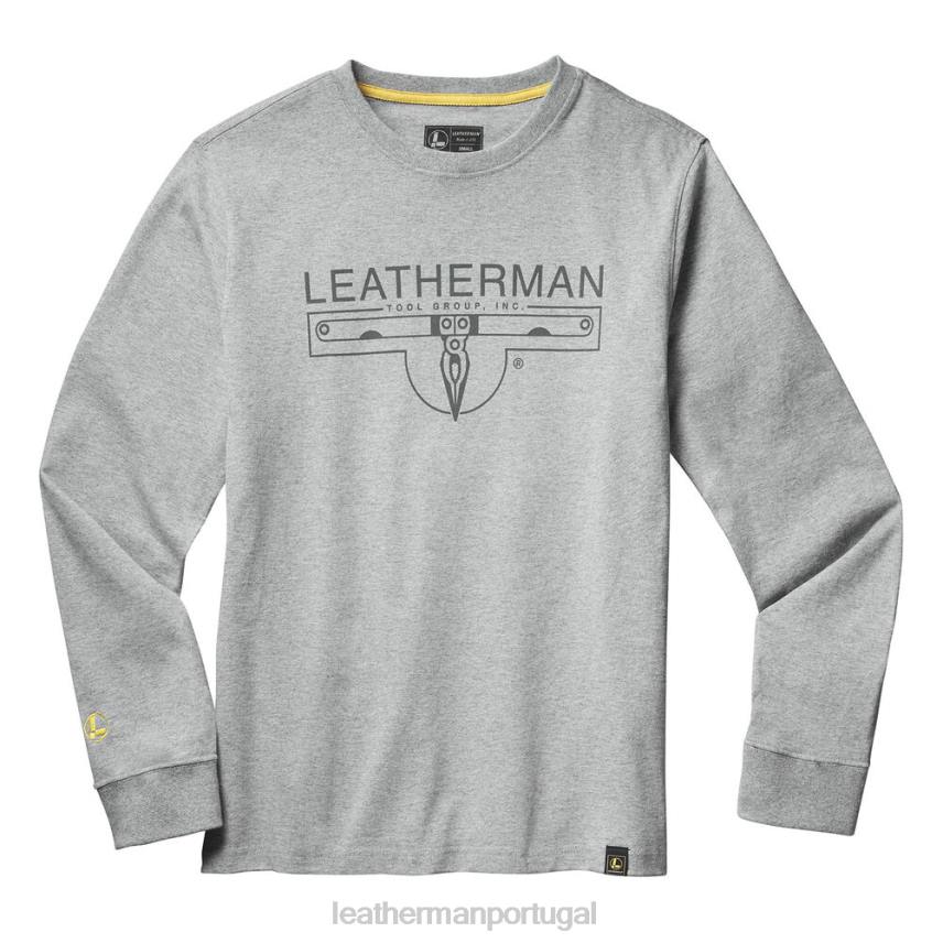vestuário Leatherman Camiseta manga longa com logo de 1983 cinza 8HHD89 - Image 1