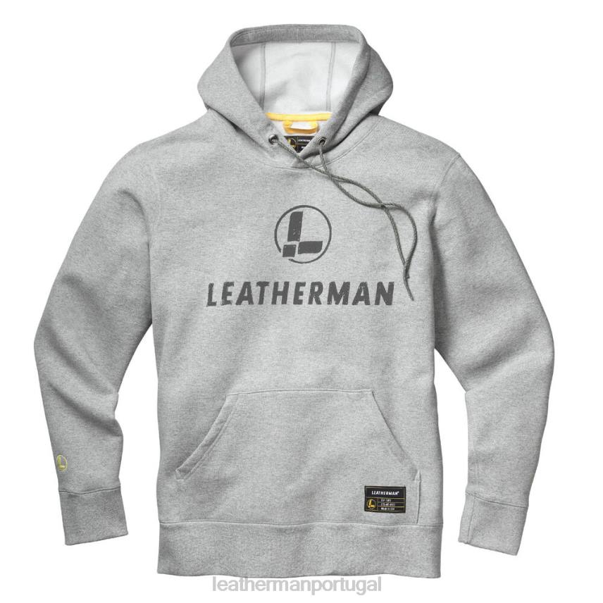 vestuário Leatherman moletom com logotipo desenhado à mão cinza 8HHD78 - Image 1